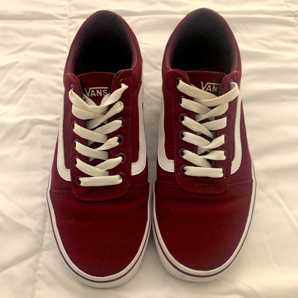 Size 7 red Vans